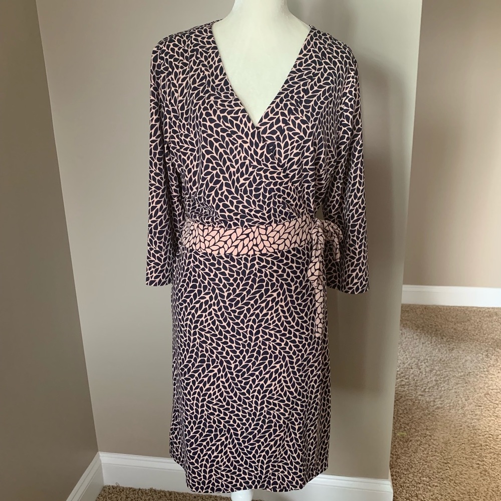 Ann Taylor wrap Dress Size 14